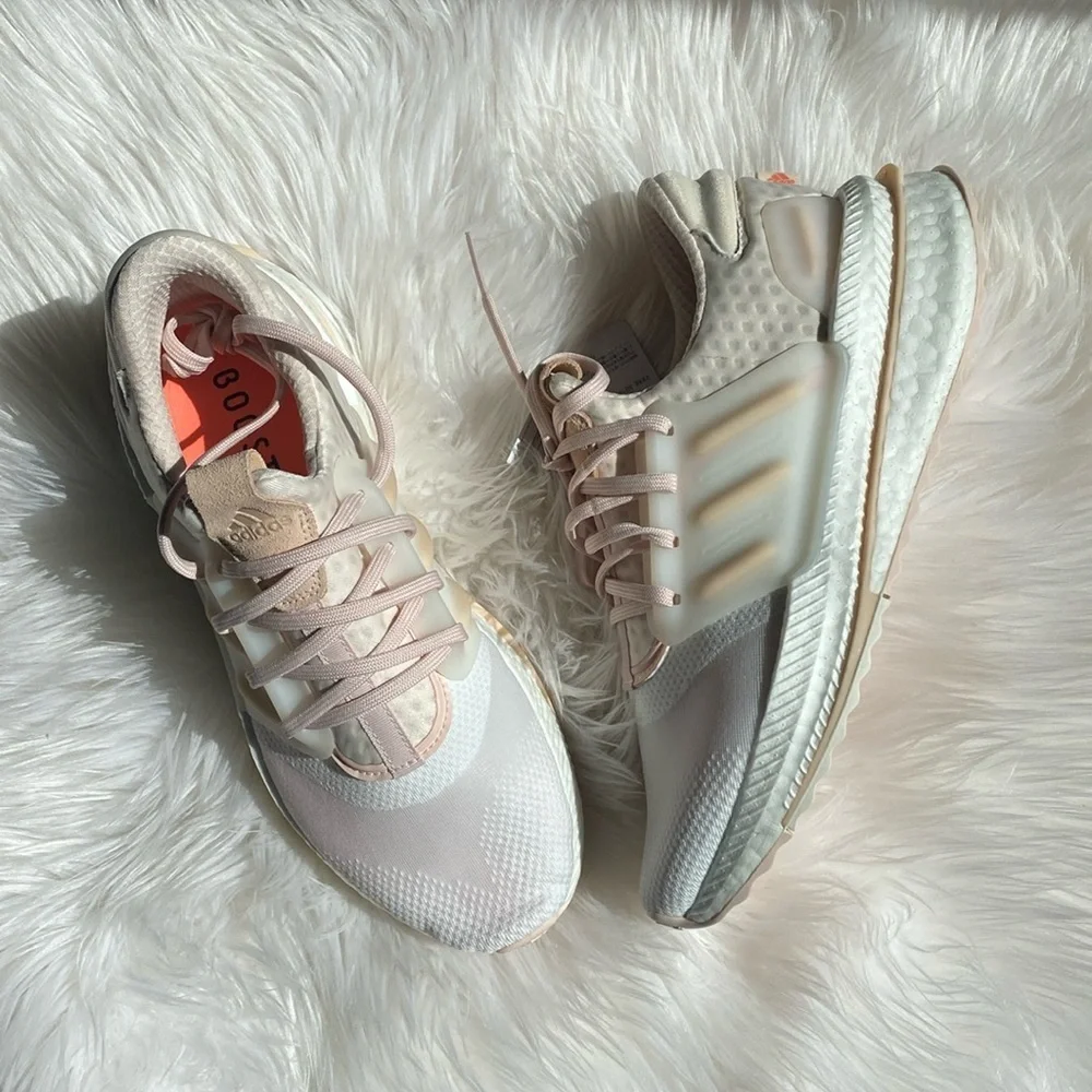 ☀️ADIDAS X_PLRBOOST Women’s 8.5 wonder quartz bliss orange - Picture 1 of 12